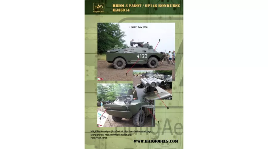 HAD - BRDM 3 Fagot Hungarian